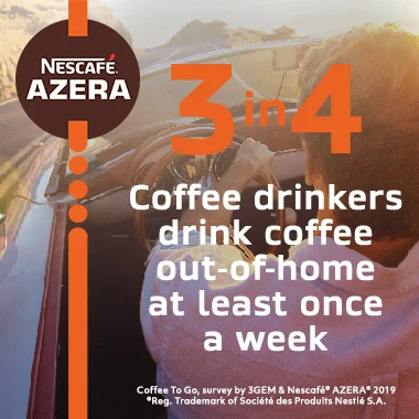 Consumer coffee-to-go attitudes statistics