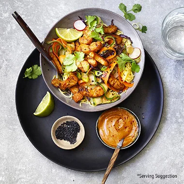 Garden Gourmet® Fillet Pieces serving suggestion