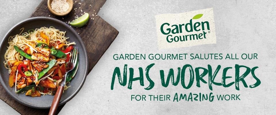Garden gourmet NHS workers