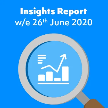Weekly Insight Report Week Ending 03/07/20 In this weeks update we highlight:  Restrictions lifting with pubs, restaurants, hairdressers, cinemas and theme parks reopening on Saturday 4th with strict social distancing rules in place The arrival of Super Saturday with footfall +19.7% vs last week and rising sharply after 5pm (+26% in central London, +29.4% in regional cities) The growth of online grocery and convenience with both still in double-digit growth How the convenience channel is changing as consumers buy more to support in-home meal