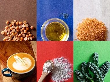 Variety of ingredients