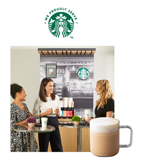 Coffee area solution in social work environment