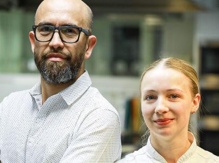 Raul Diaz and Louisa Ellis