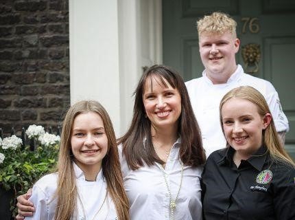Toque d'Or 2022 winners with Katya Simmons