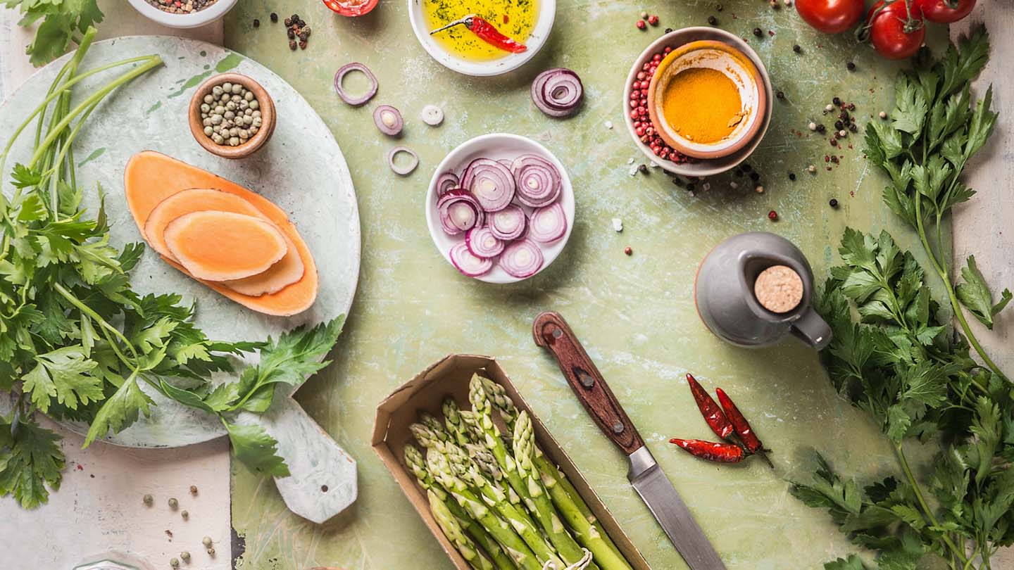 A spread of vegetables