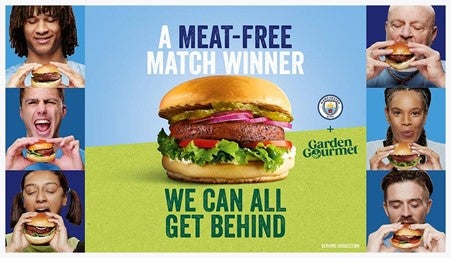 Garden Gourmet and Man City Players