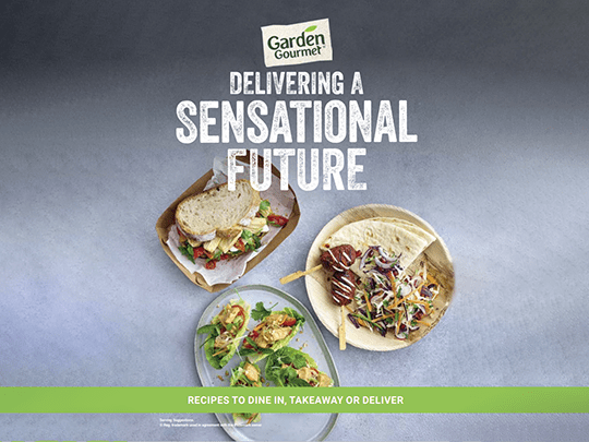 garden gourmet delivery and takeaway recipe book