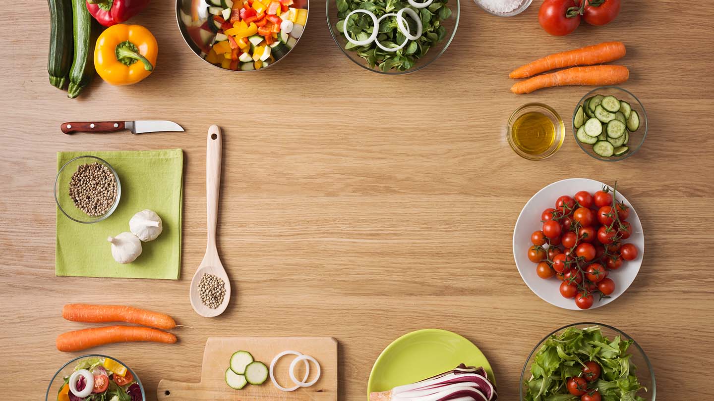 a selection of vegetables