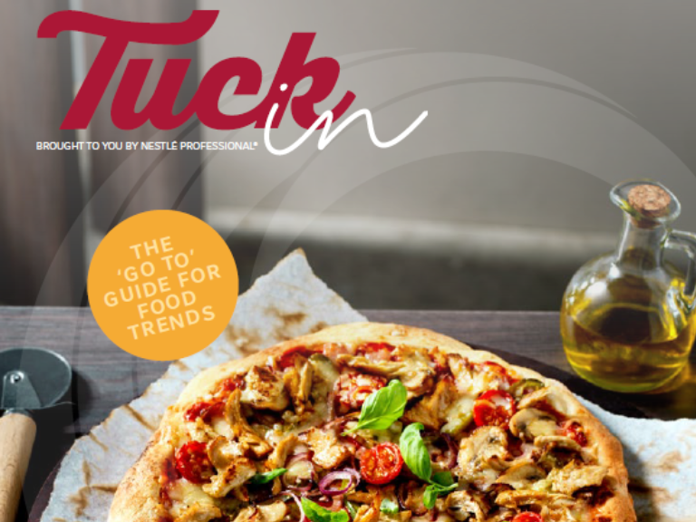 food trends guide with pizza