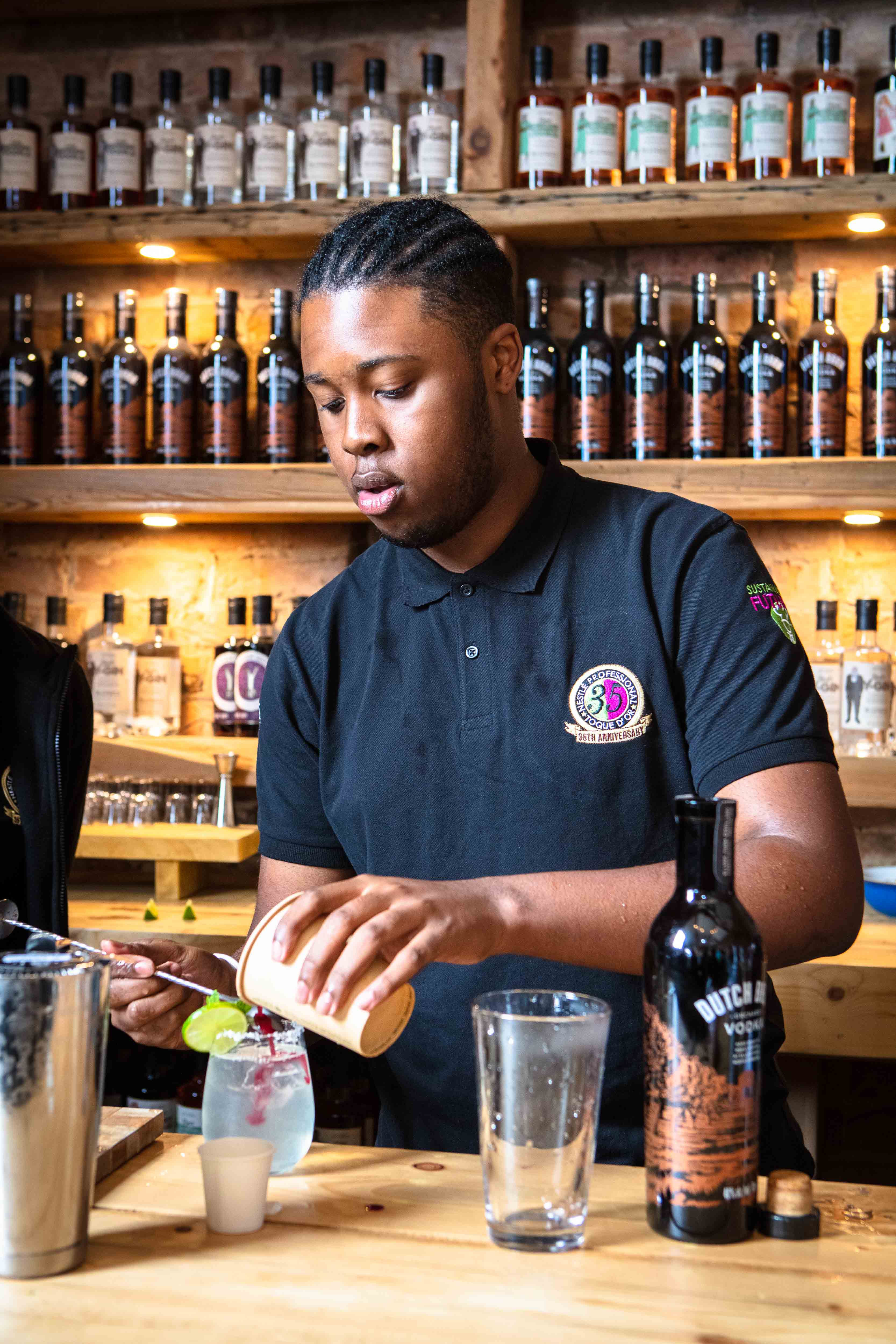 cocktail making