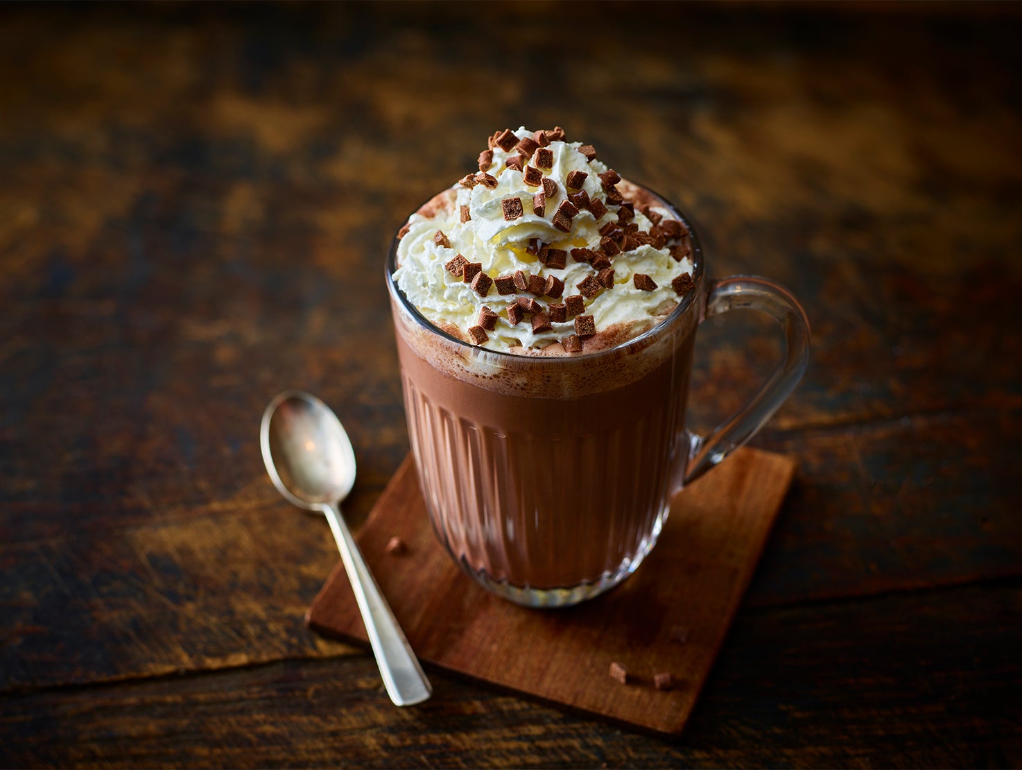 сup of aero hot chocolate