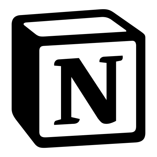 notion productivity app logo