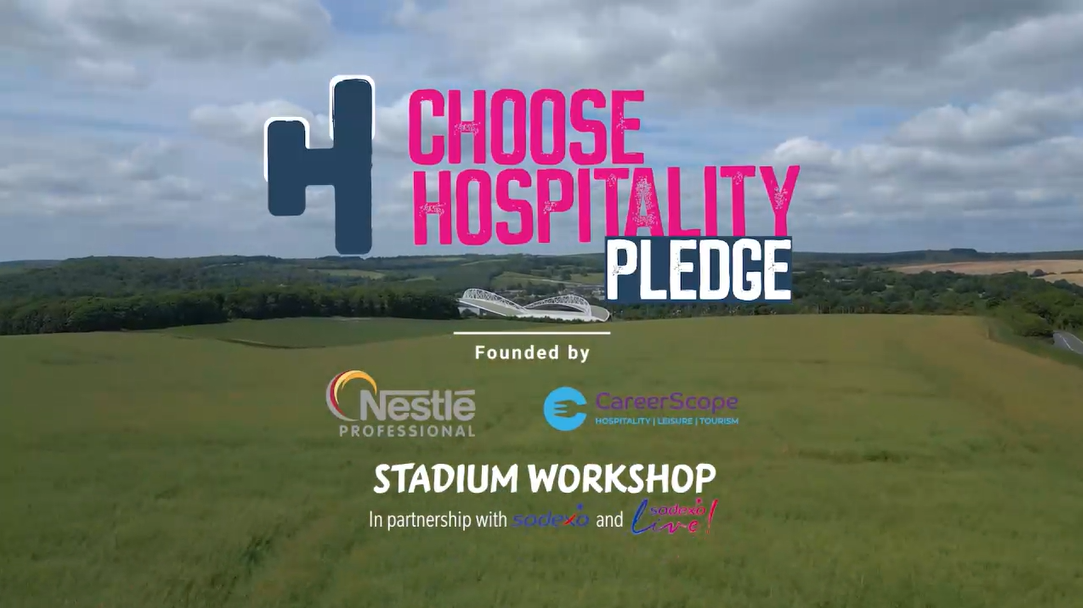 Choose Hospitality Pledge video cover - Nestle Professional and Sodexo 2024 workshops