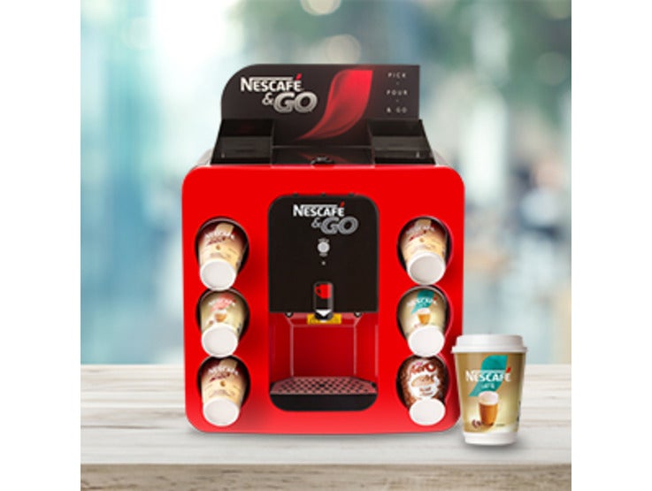 nescafe &go machine image