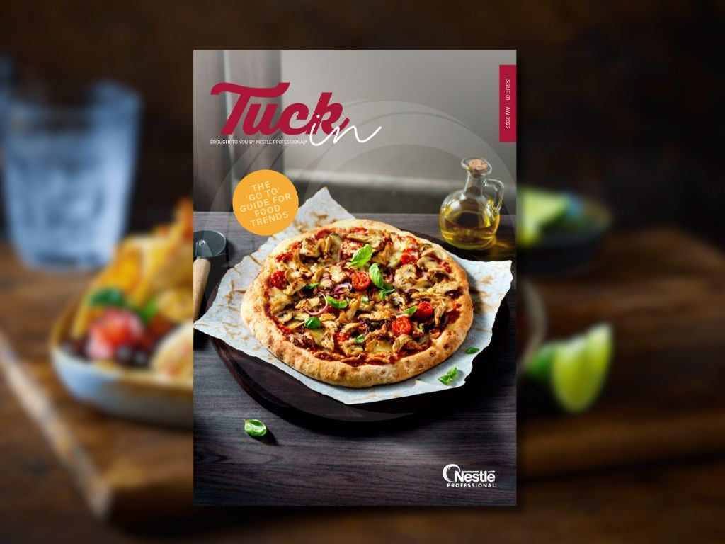 Tuck In 1 front cover with background