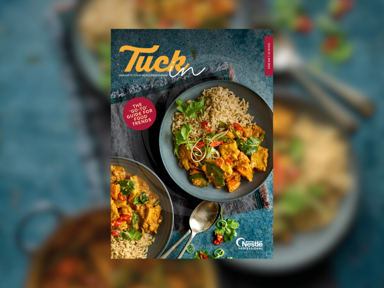 tuck in teaser of magazine cover