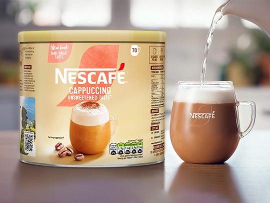 Nescafé frothy cappuccino