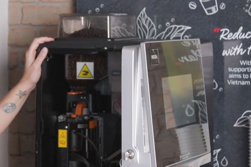 nescafe coffee machine manientance and care