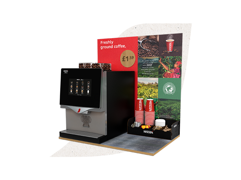 Nescafe counter top coffee machine