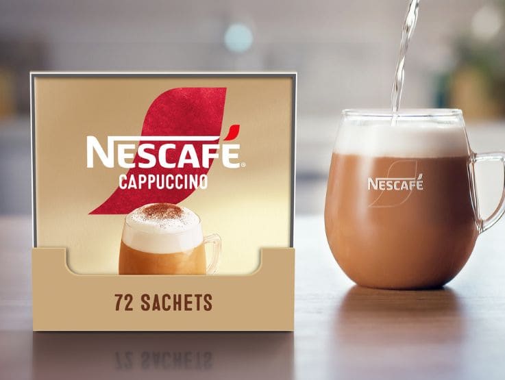 nescafe instnat coffee sachets