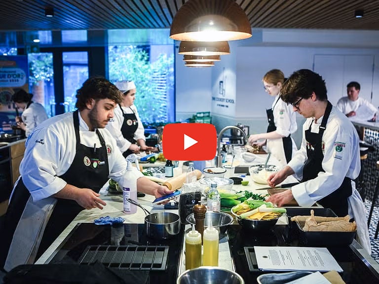 Toque d'Or 2025 competition participants during the Heats