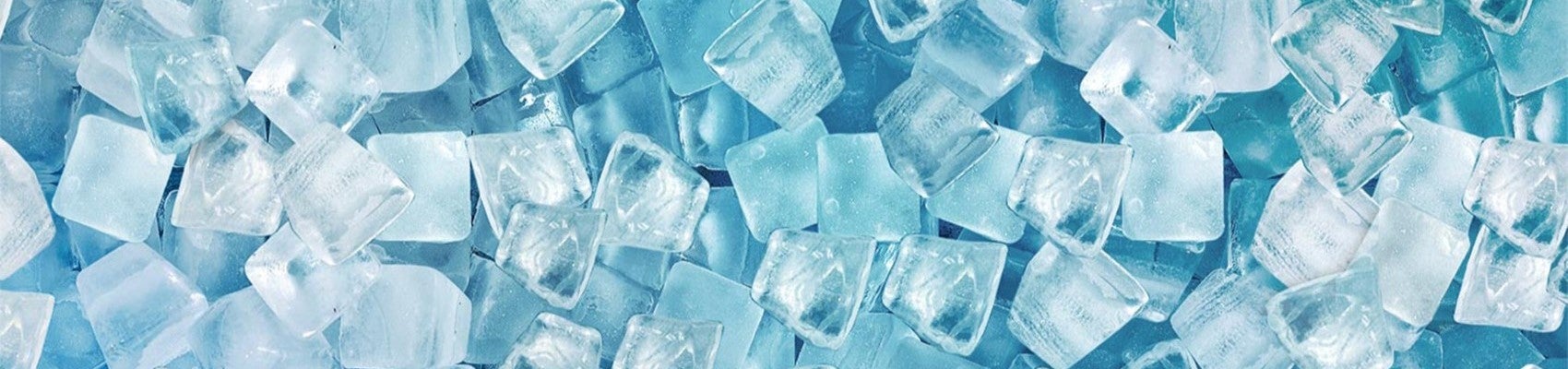 ice cubes banner