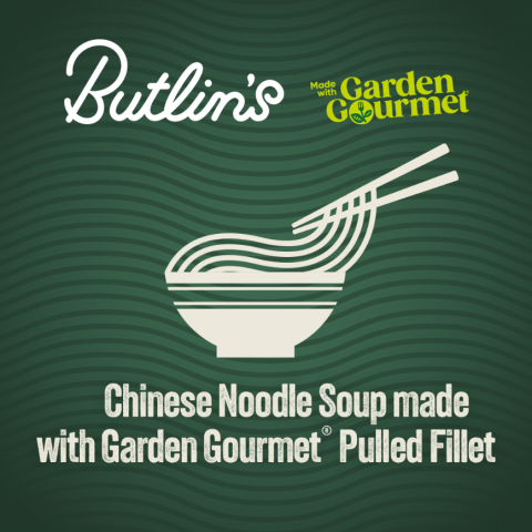 Chinese Noodle Soup at Butlin's with Garden Gourmet