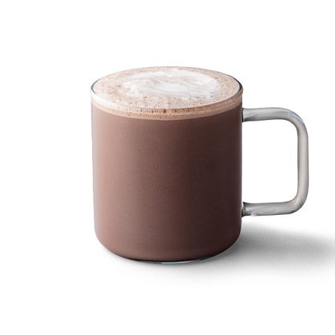 hot chocolate in cup