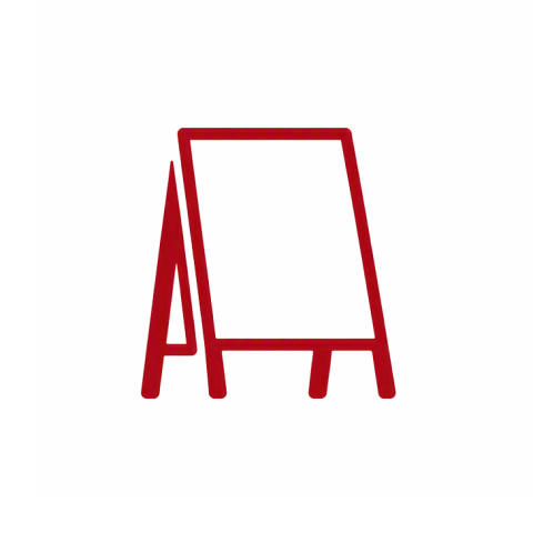 branded a frame icon