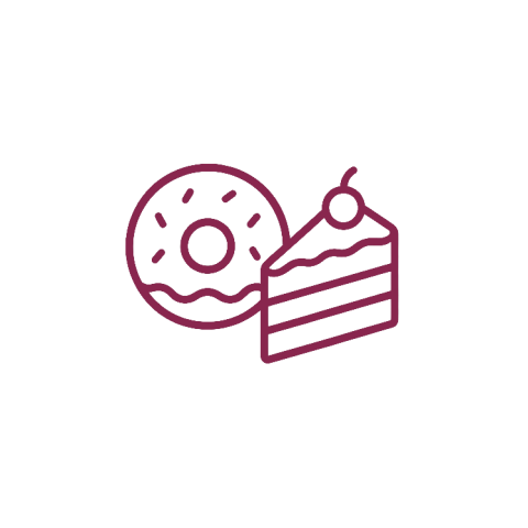 cake and donut icon