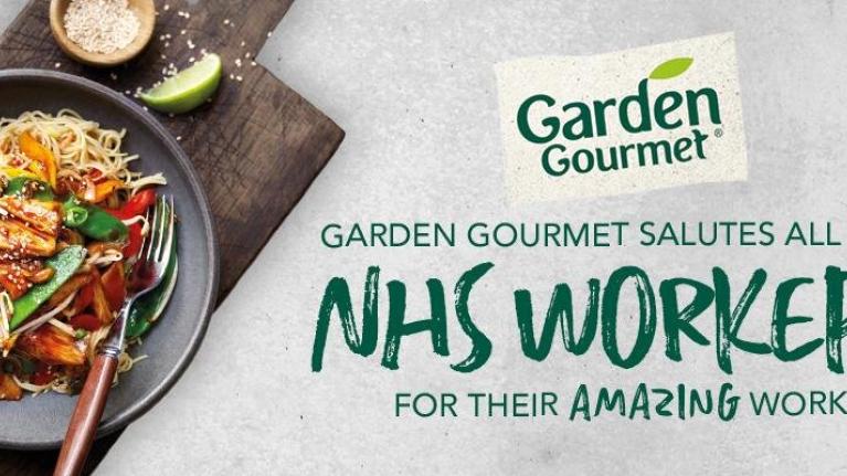 Garden gourmet NHS workers
