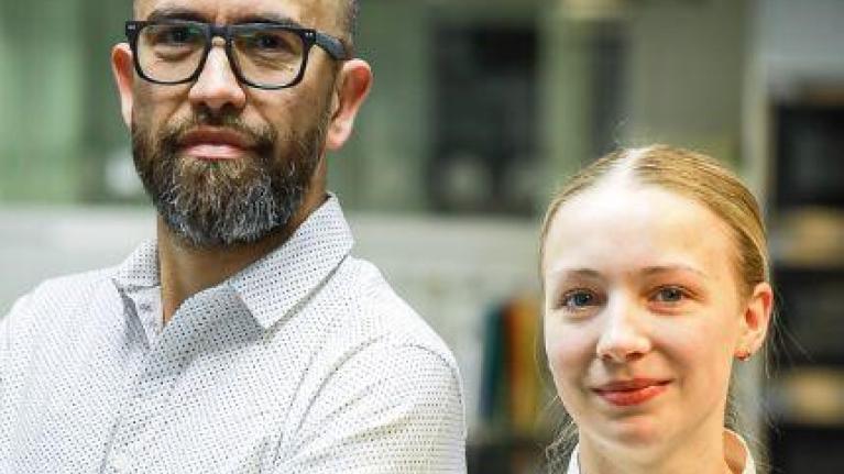 Raul Diaz and Louisa Ellis