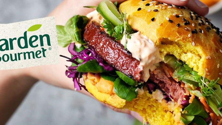 Garden gourmet plant based buger 