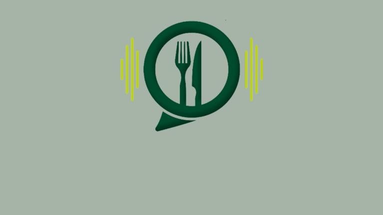 fork and knift icon for podcast