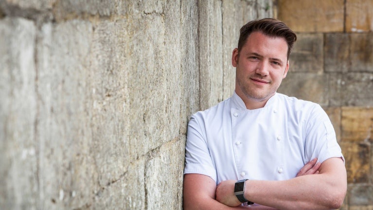 portrait image of chef Tommy banks