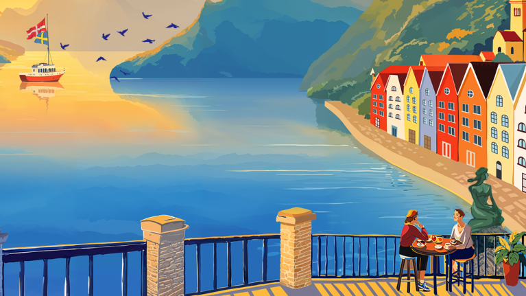 Toque d'Or 2026 illustrated Scandinavian landscape