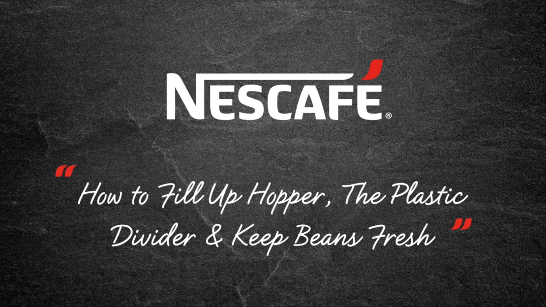how to fill hopper