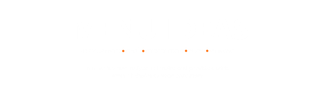 Menu ideas title