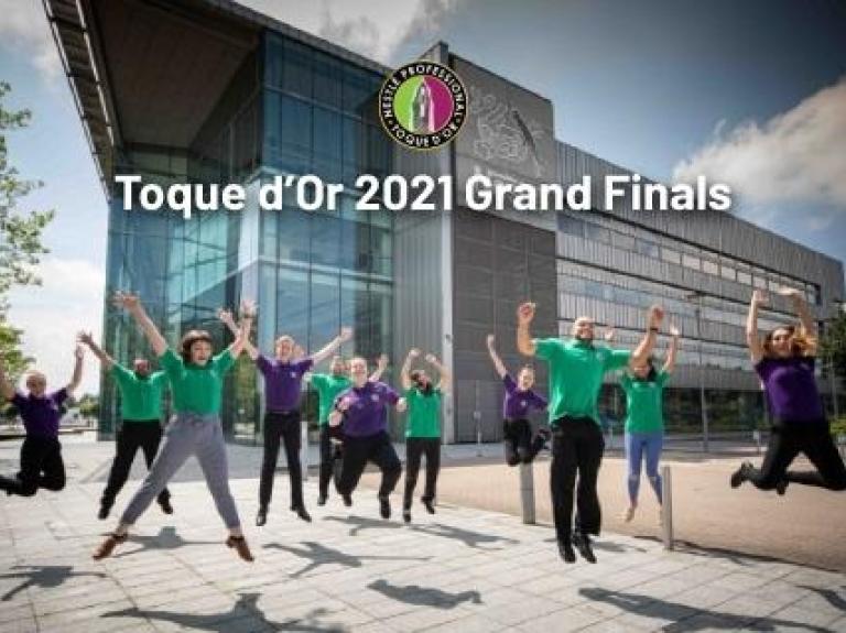 2021 finalists jumping for joy