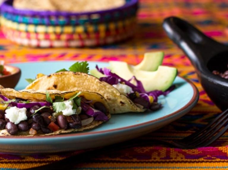Bean tacos