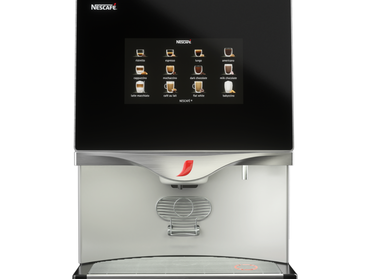 NESCAFÉ Touch Bean to Cup Commercial Coffee Machine front view