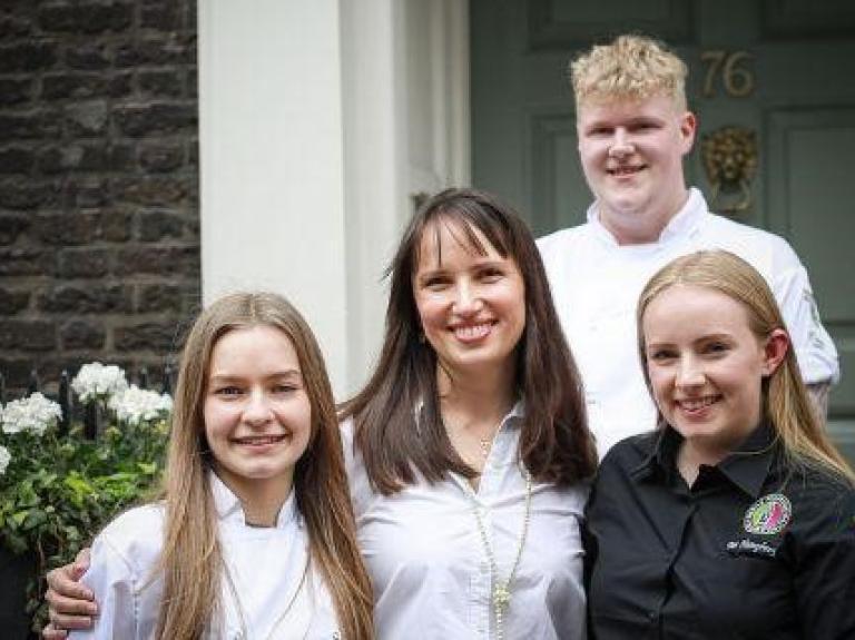 Toque d'Or 2022 winners with Katya Simmons