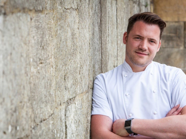 portrait image of chef Tommy banks