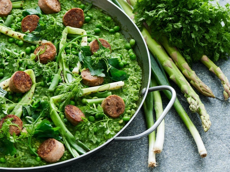 green risotto