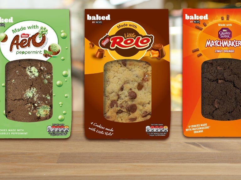 Aero, Rolo and Matchmakers cookies