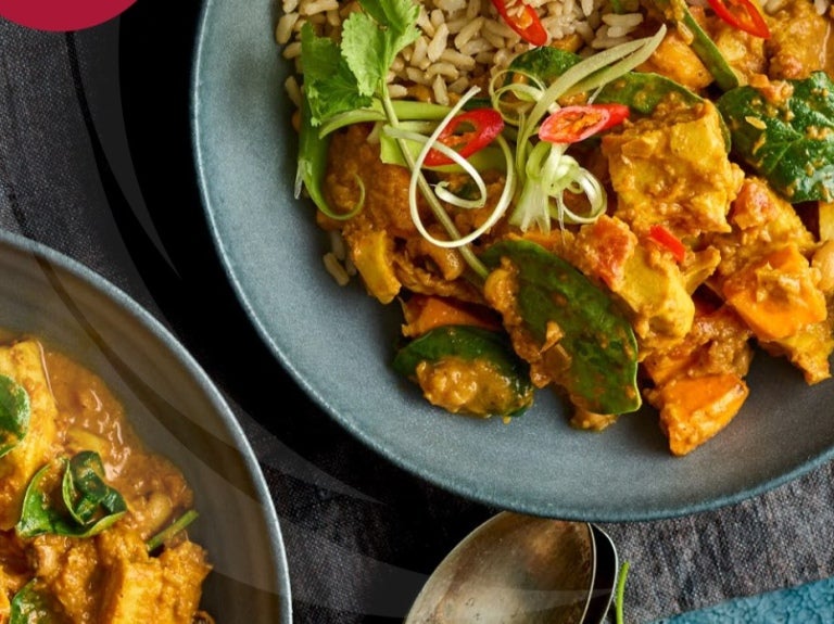 Tuck in 3 main dish image of a curry