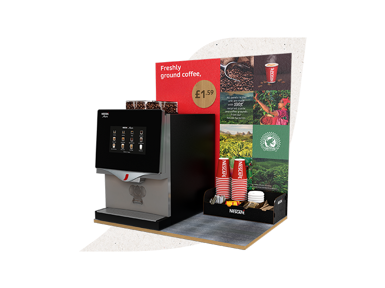 Nescafe counter top coffee machine