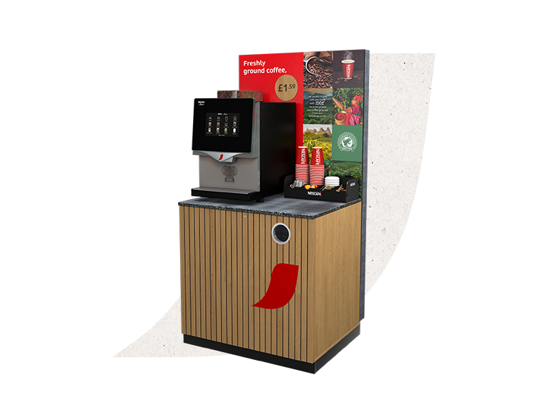 Nescafe basic floor standing coffee machine
