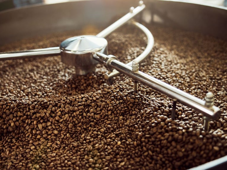 Roasted coffee