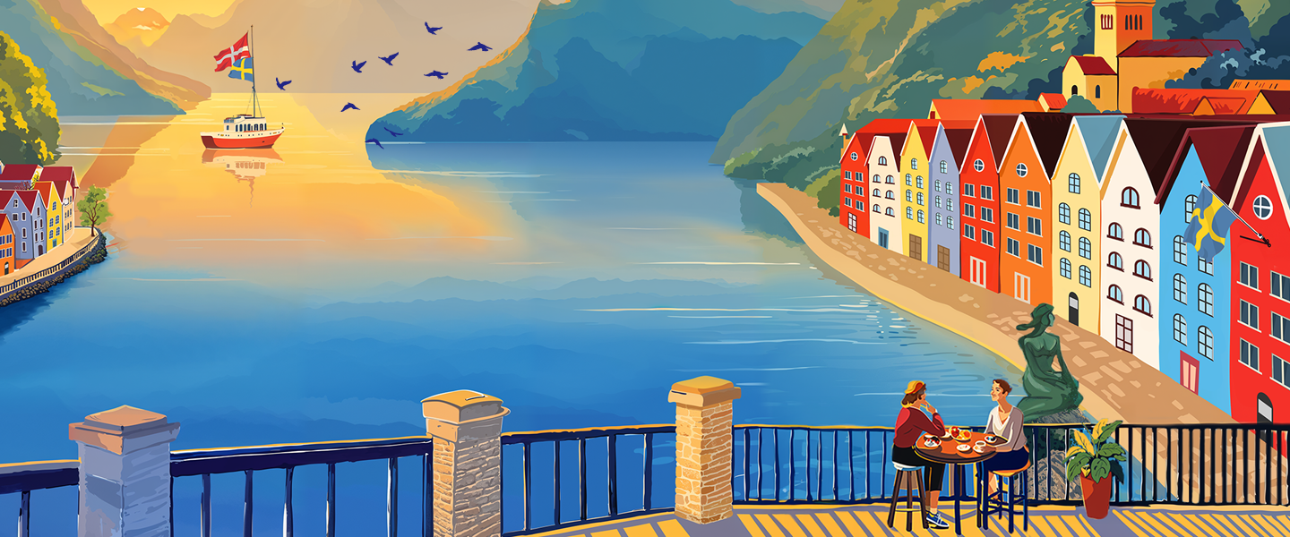 Toque d'Or 2026 illustrated Scandinavian landscape